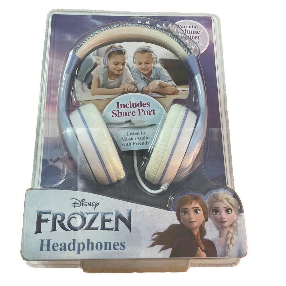 NEW Disney Frozen Headphones Adjustable band & parental Control volume